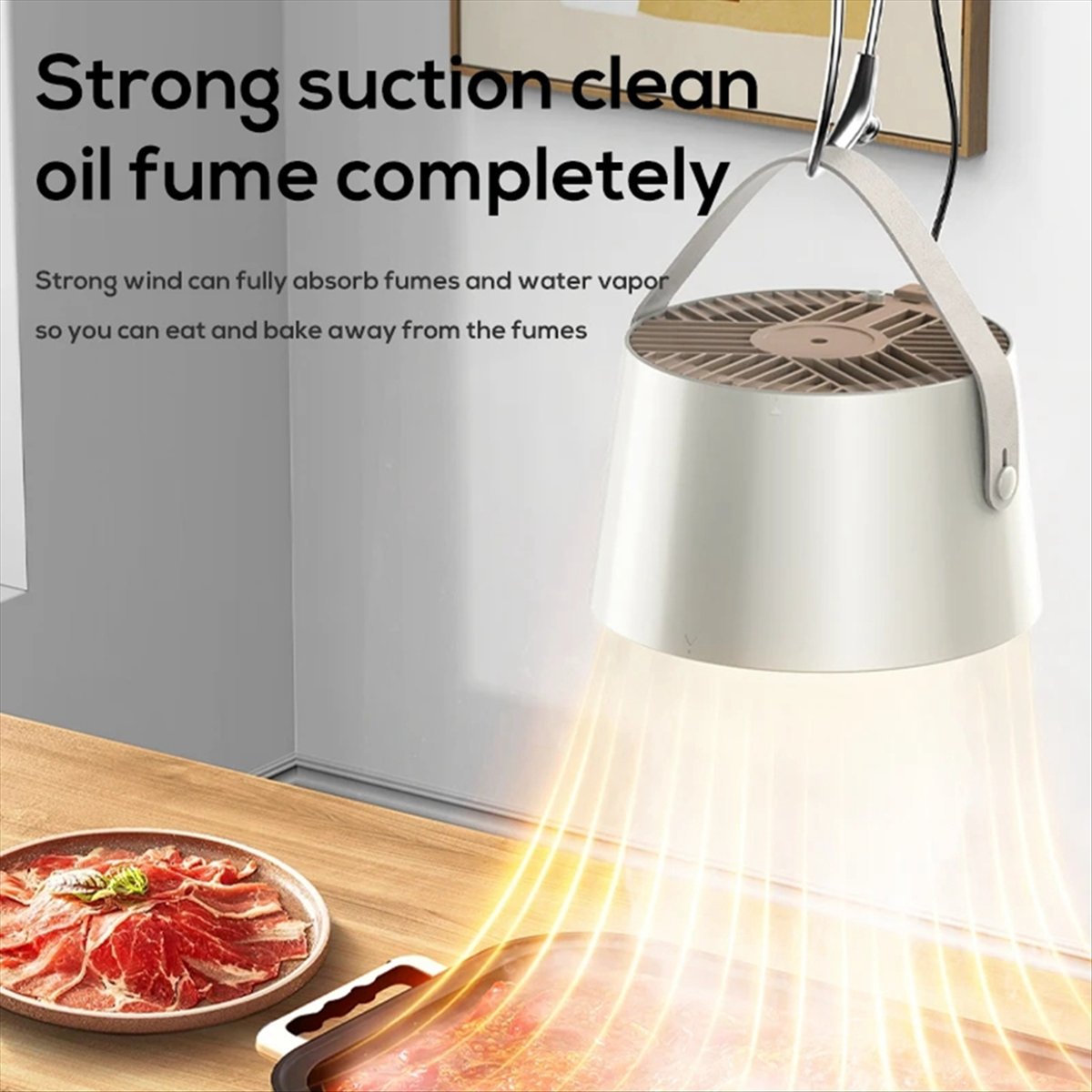 Commercial Kitchen Exhaust Fan - M10K Taşınabilir Davlumbaz Mutfak Egzoz Fanı