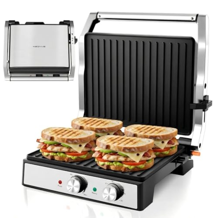 Sandwich Press Panini - Panini Pres Sandviç Makinesi, Sıcaklık ve
