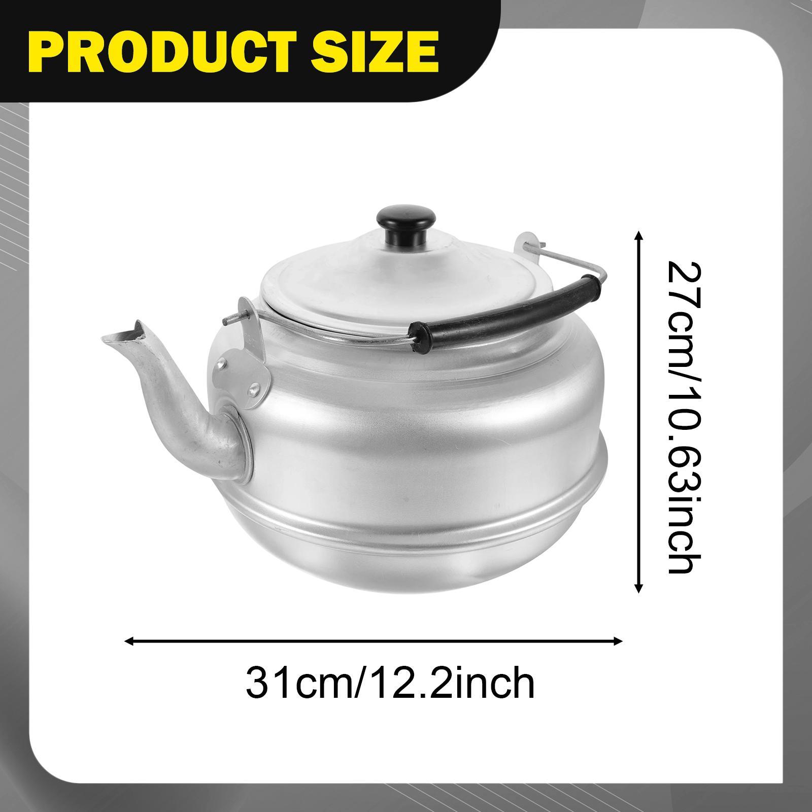 Commercial Kitchen Kettle - Taşınabilir Alüminyum Çaydanlık Ergonomik Yanmaz Saplı