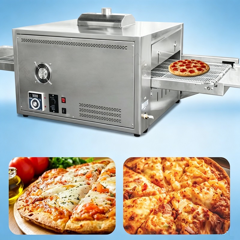 Pizza Conveyor Oven - Çoklu Enerji Destekli Konveyörlü Pizza Fırını