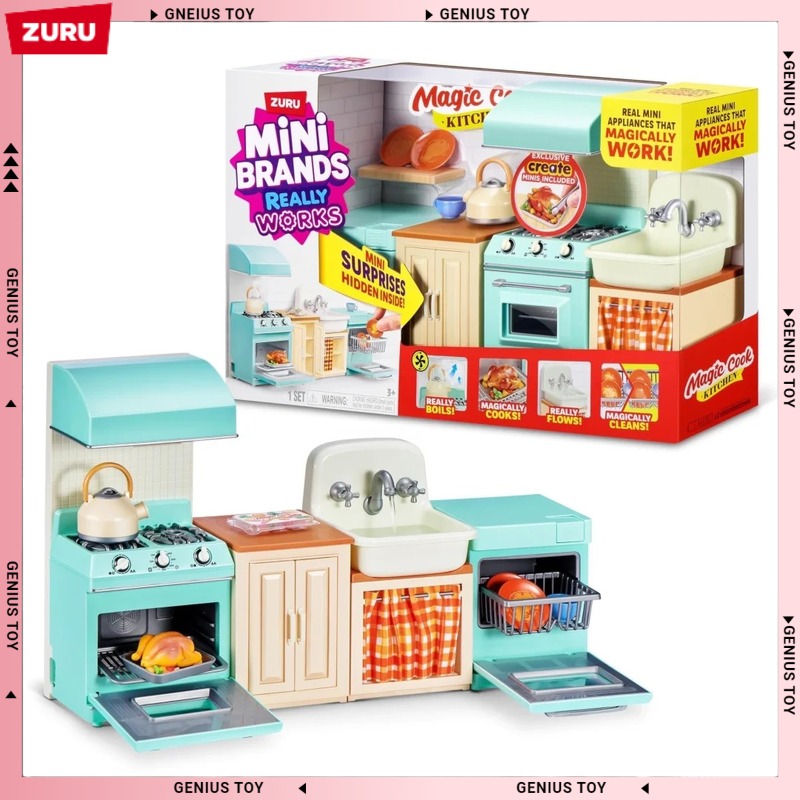 Commercial Kitchen Items - Zuru Mini Markalar Sihirli Aşçı Mutfak