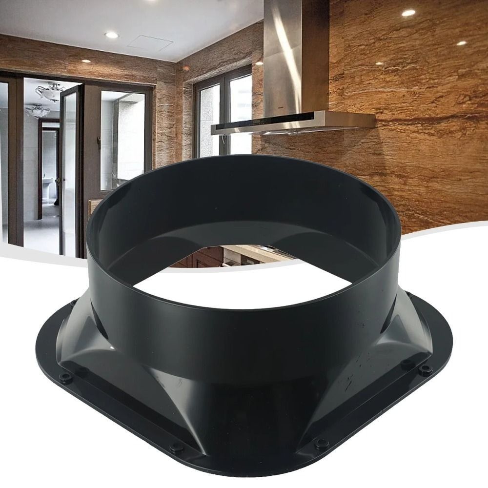 Commercial Kitchen Exhaust Fan - Fan Bağlantısı ABS Duvar Flanş Konektörü