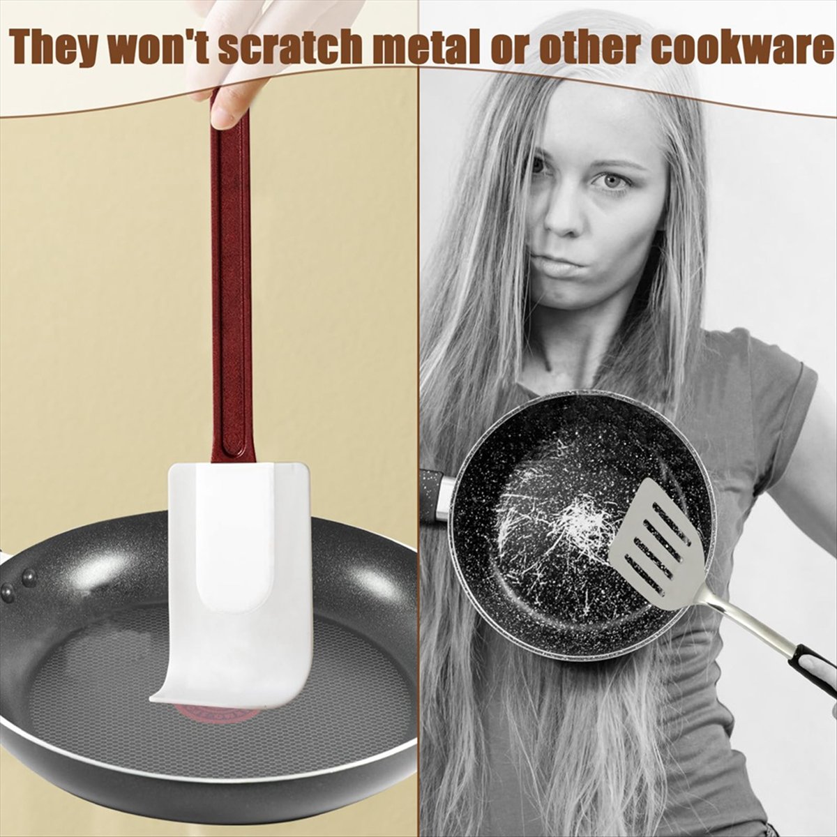 Commercial Kitchen Use - A02R Ağır Hizmet Tipi Spatula ve