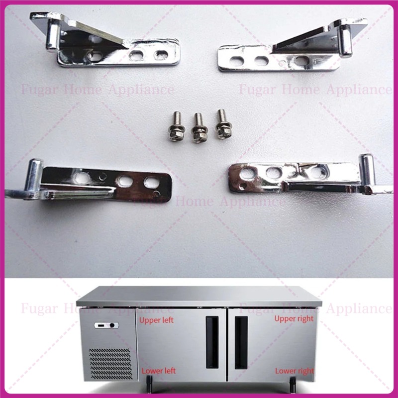 Commercial Kitchen Set - 35mm Tekerlek Aralığı Buzdolabı Menteşesi Ticari