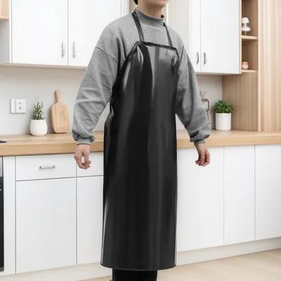 Commercial Kitchen Paint - Siyah Ağır Hizmet Tipi PVC Önlük
