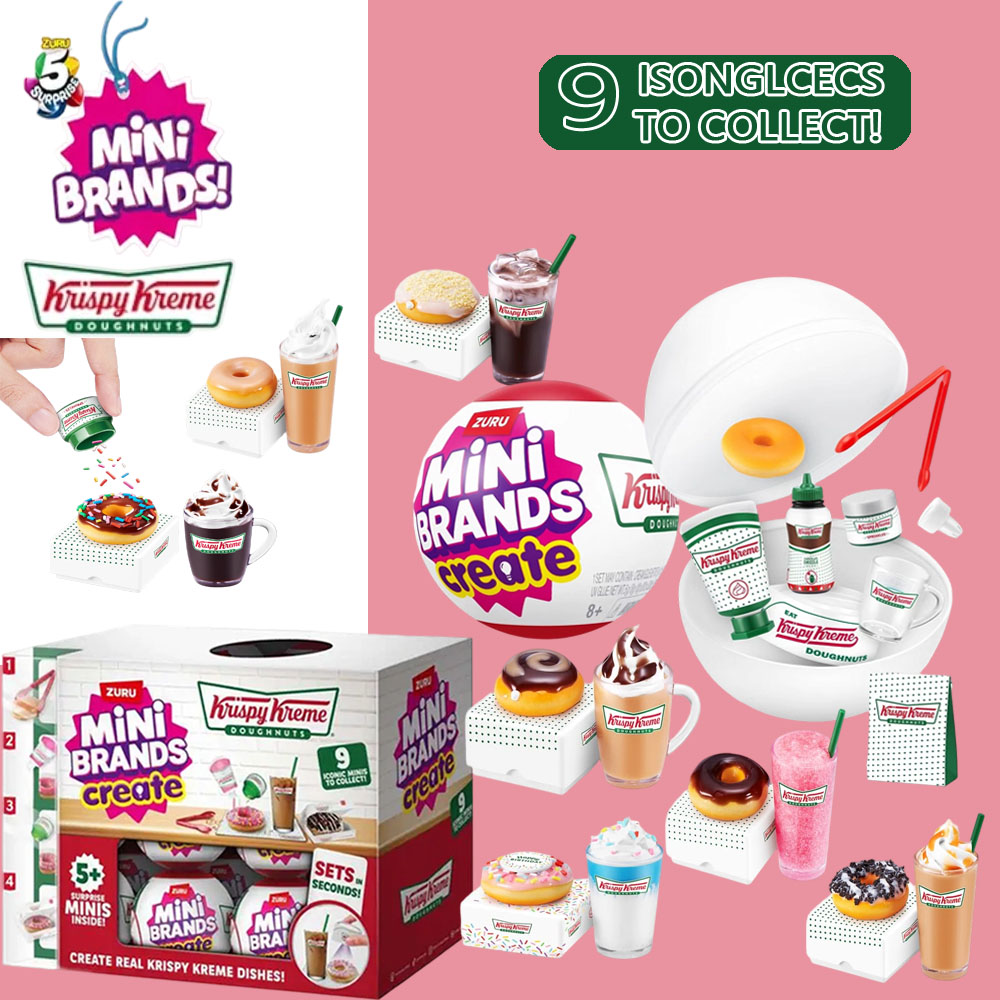 Commercial Kitchen Items - Zuru Mini Markaları Krispy Kreme Create