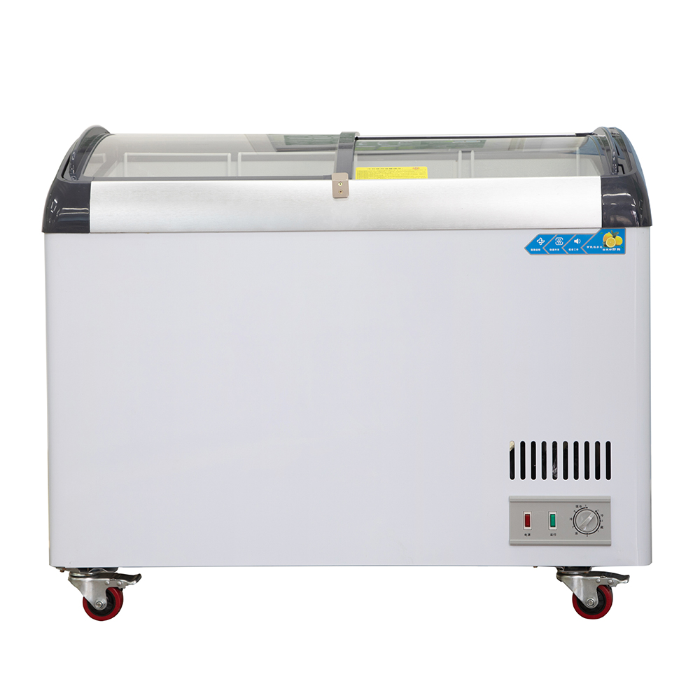 CE Onaylı Kavisli Camlı Ticari - Commercial Chest Freezer incelemesi ve fiyatı