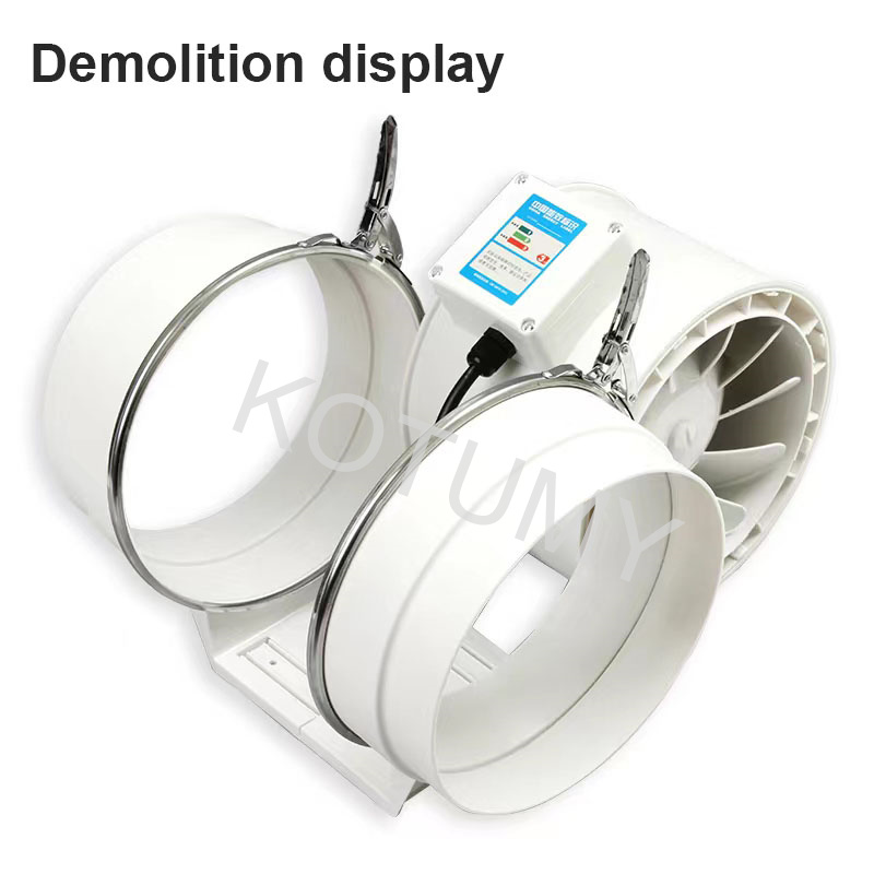 3/4/5/6/8 inç egzoz fanları ev - Commercial Kitchen Exhaust Fan incelemesi ve fiyatı