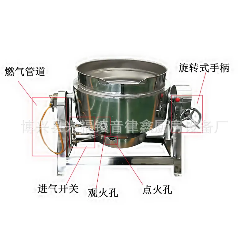 Toptan Paslanmaz Çelik Devrilm - Commercial Kitchen Kettle incelemesi ve fiyatı