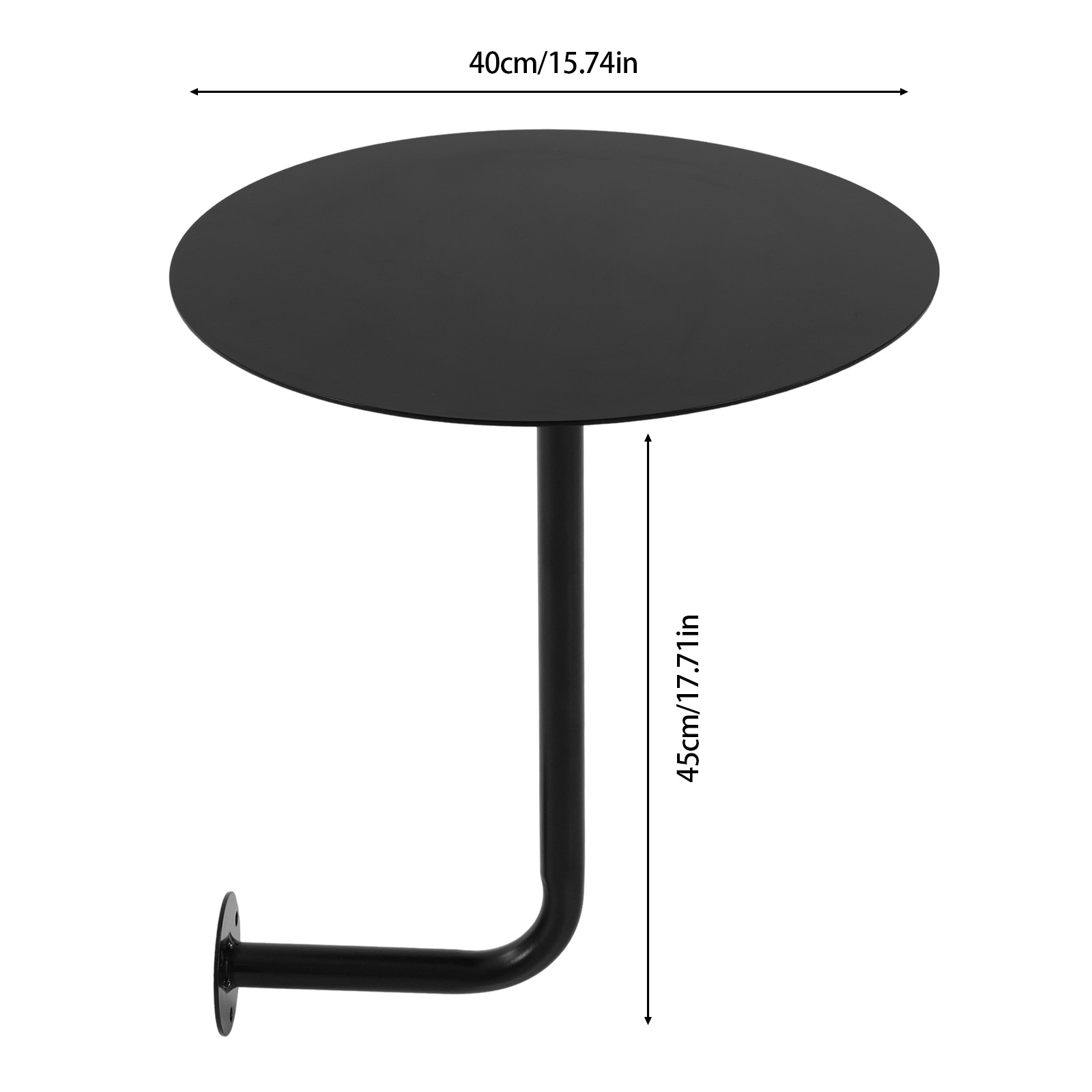 40cm Yuvarlak Duvara Monte Bar - Commercial Kitchen Paint incelemesi ve fiyatı