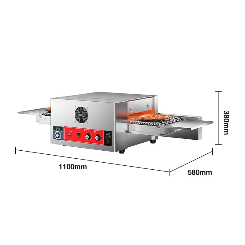 2026 Yeni! Konveyör Bantlı Piz - Pizza Conveyor Oven incelemesi ve fiyatı