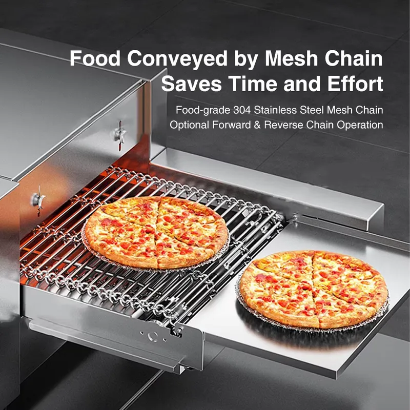 2026 Yeni! Konveyör Bantlı Piz - Pizza Conveyor Oven incelemesi ve fiyatı