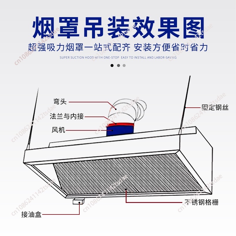 Ticari Paslanmaz Çelik Davlumb - Commercial Kitchen Exhaust Fan incelemesi ve fiyatı