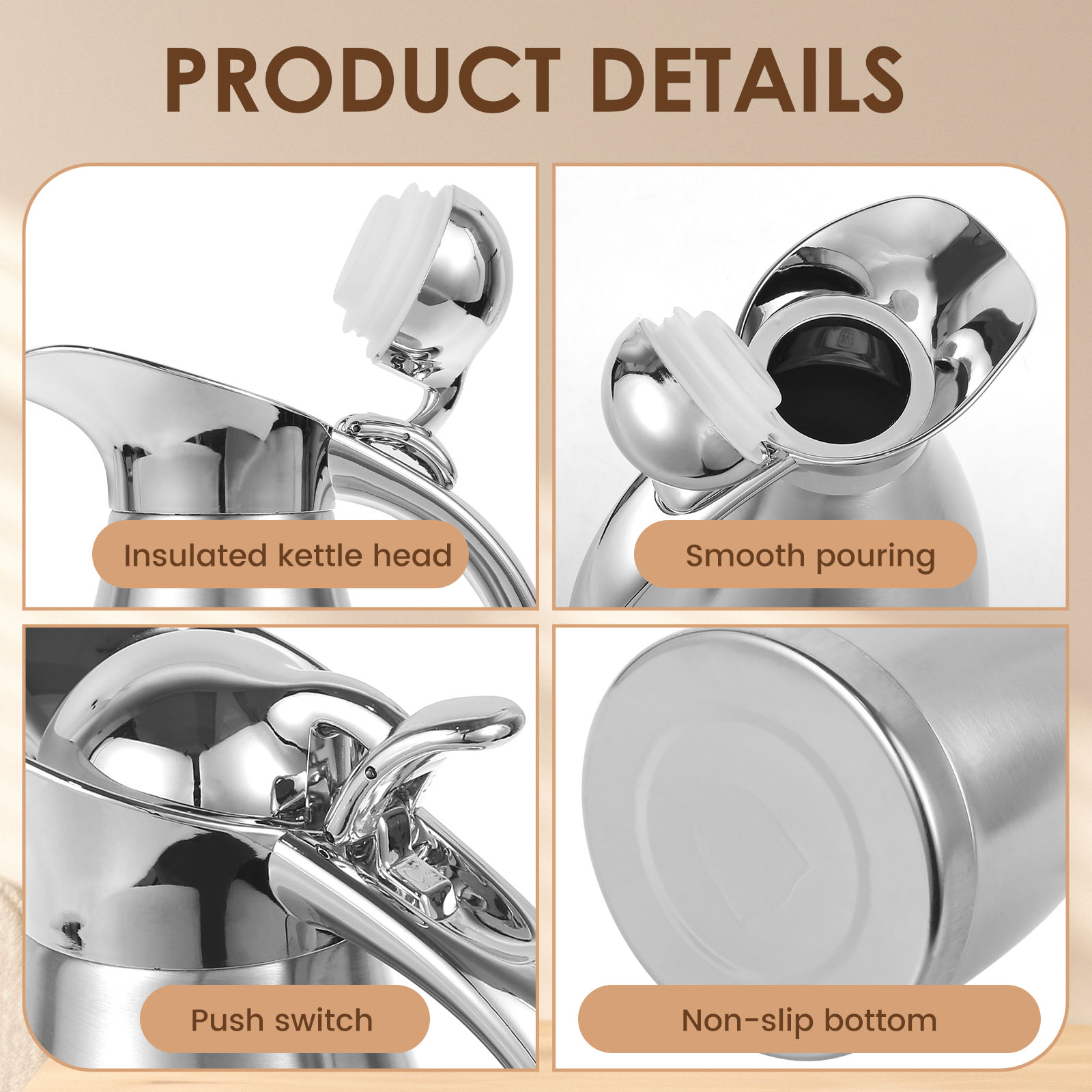 Mutfak Termosu 2000ml Paslanma - Commercial Kitchen Kettle incelemesi ve fiyatı