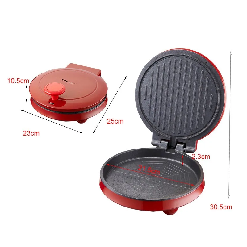 110V Elektrikli Pizza Makinesi - Sandwich Press Panini incelemesi ve fiyatı