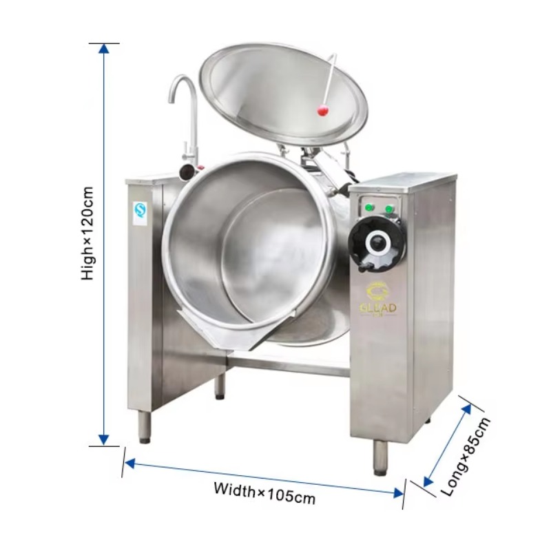 Elektrikli Ticari Devirmeli Bu - Commercial Kitchen Kettle incelemesi ve fiyatı