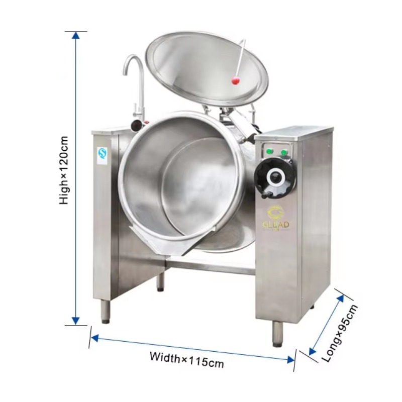 Elektrikli Ticari Devirmeli Bu - Commercial Kitchen Kettle incelemesi ve fiyatı