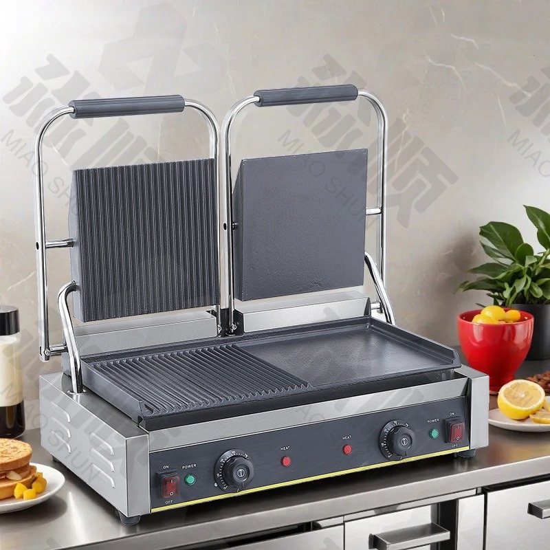 Ticari Elektrikli Izgara Presi - Sandwich Press Panini incelemesi ve fiyatı