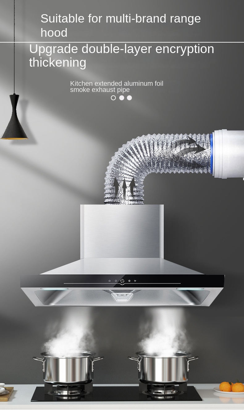∅ 125mm alüminyum folyo havala - Commercial Kitchen Exhaust Fan incelemesi ve fiyatı