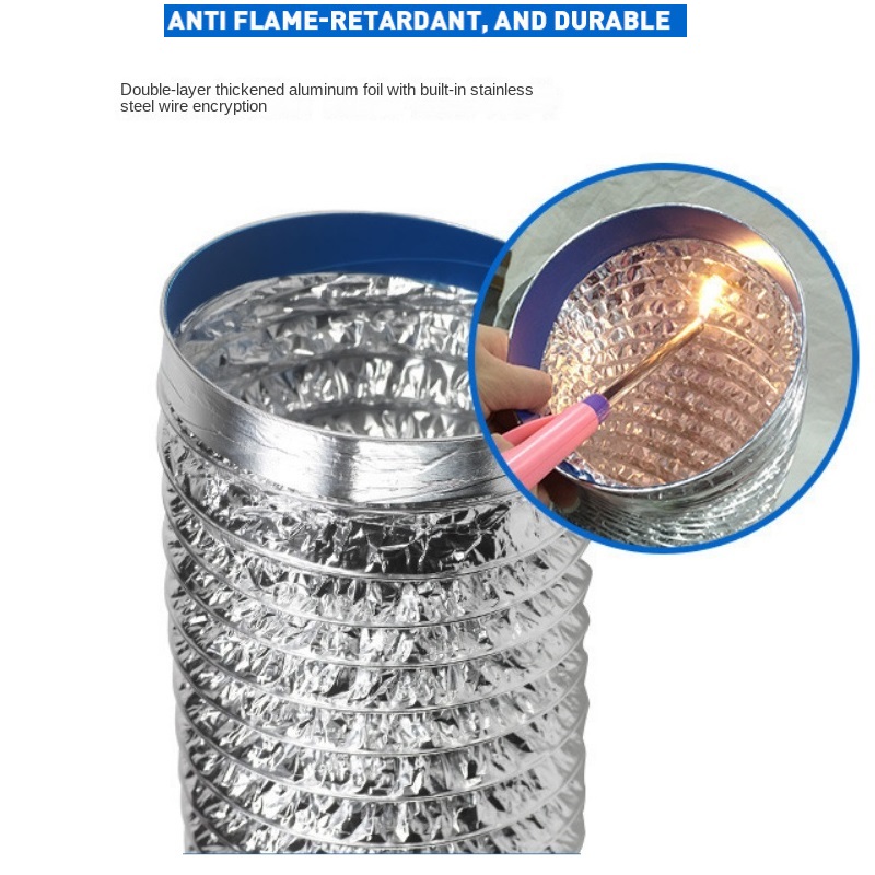 ∅ 125mm alüminyum folyo havala - Commercial Kitchen Exhaust Fan incelemesi ve fiyatı