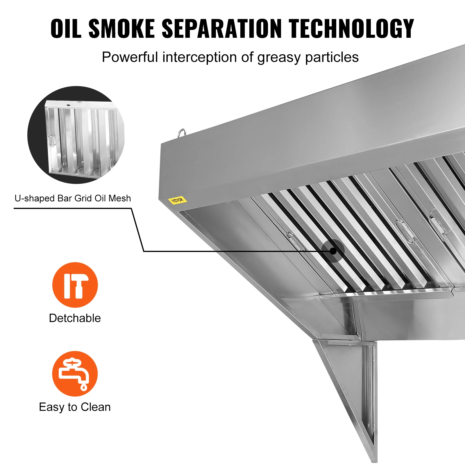4/5/6/7/8/9FT Ticari Aspiratör - Commercial Kitchen Vent incelemesi ve fiyatı