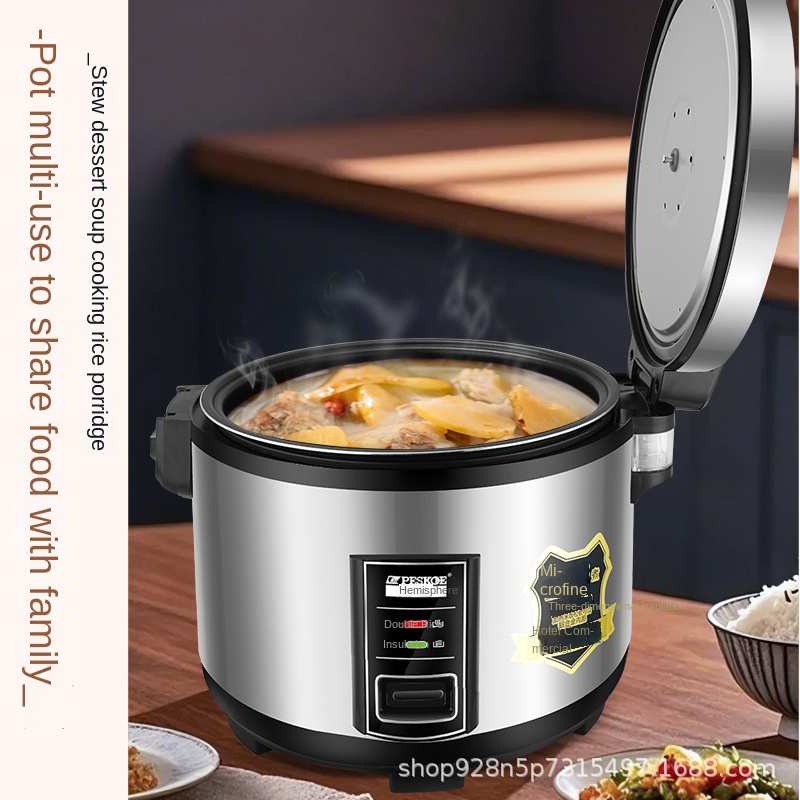 Oluklu Tabanlı Ticari Yapışmaz - Commercial Rice Cooker incelemesi ve fiyatı