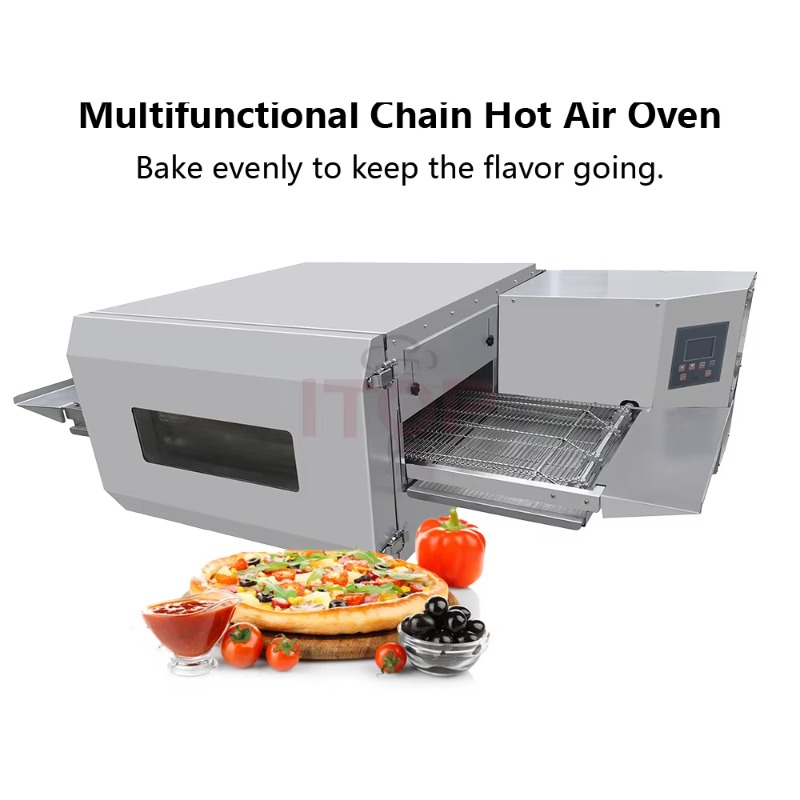 Ticari Zincir Konveyörlü Tünel - Pizza Conveyor Oven incelemesi ve fiyatı