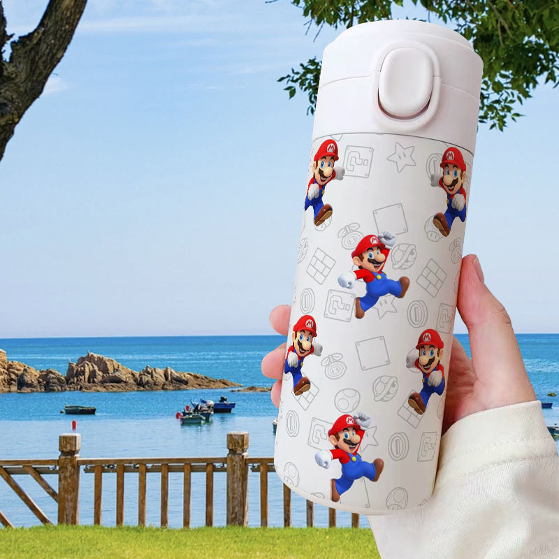 420ML Süper Mario Bros Tumbler - Commercial Kitchen Kettle incelemesi ve fiyatı