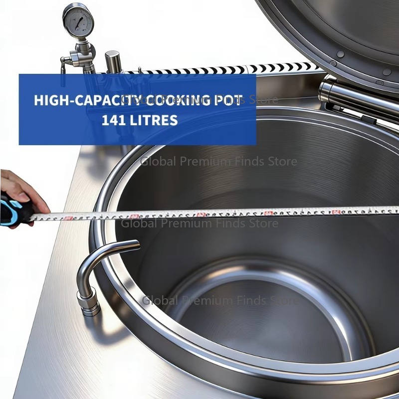 Ticari Gazlı Çorba Tenceresi,  - Commercial Kitchen Kettle incelemesi ve fiyatı
