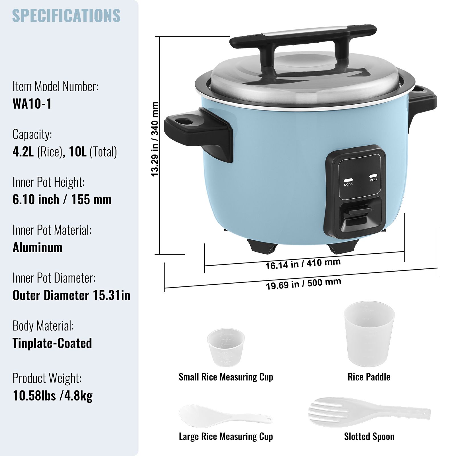 Ticari Pirinç Pişirici, 60 Fin - Commercial Rice Cooker incelemesi ve fiyatı