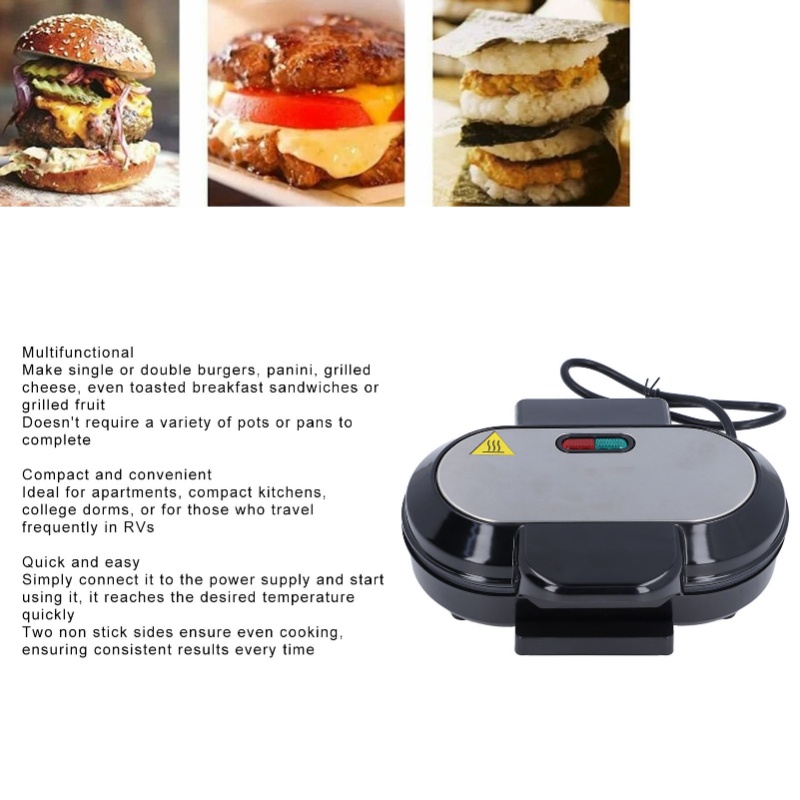 750W Elektrikli Biftek Izgaras - Sandwich Press Panini incelemesi ve fiyatı